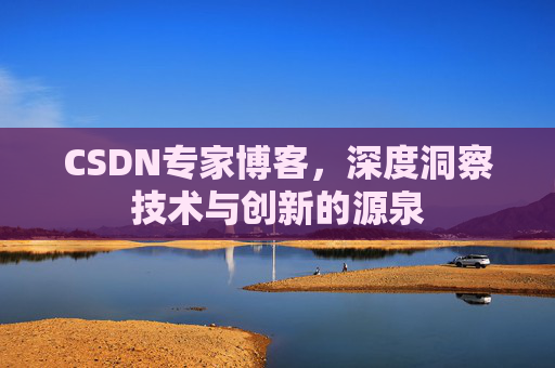 CSDN专家博客，深度洞察技术与创新的源泉
